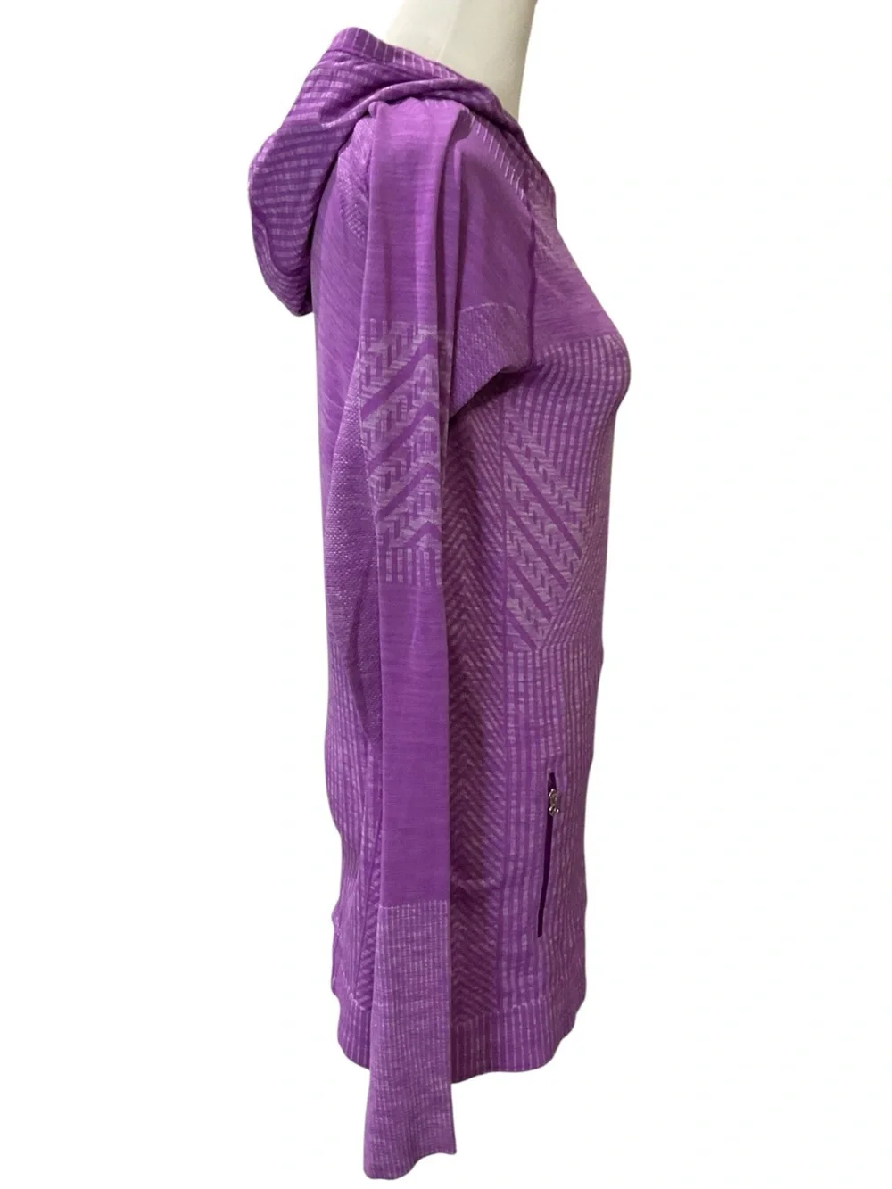 lululemon athletica Rest Less Sweat Wicking Heathered Tender Violet Long-Sleeve